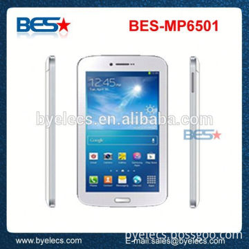 IPS touch screen 6.5" tablet pc with 3g wcdma MTK8312 dual core 3G call function bamboo tablet case